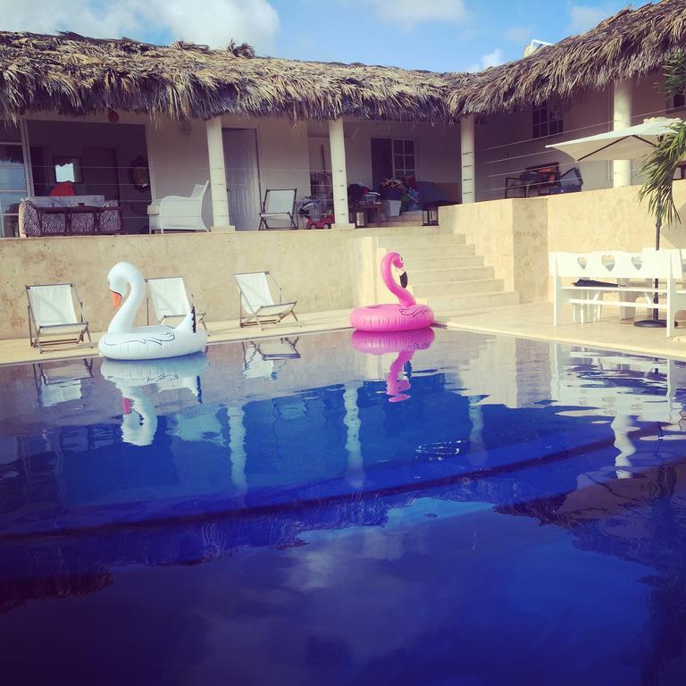 El Monte Azul Bed and Breakfast Las Galeras Buitenkant foto